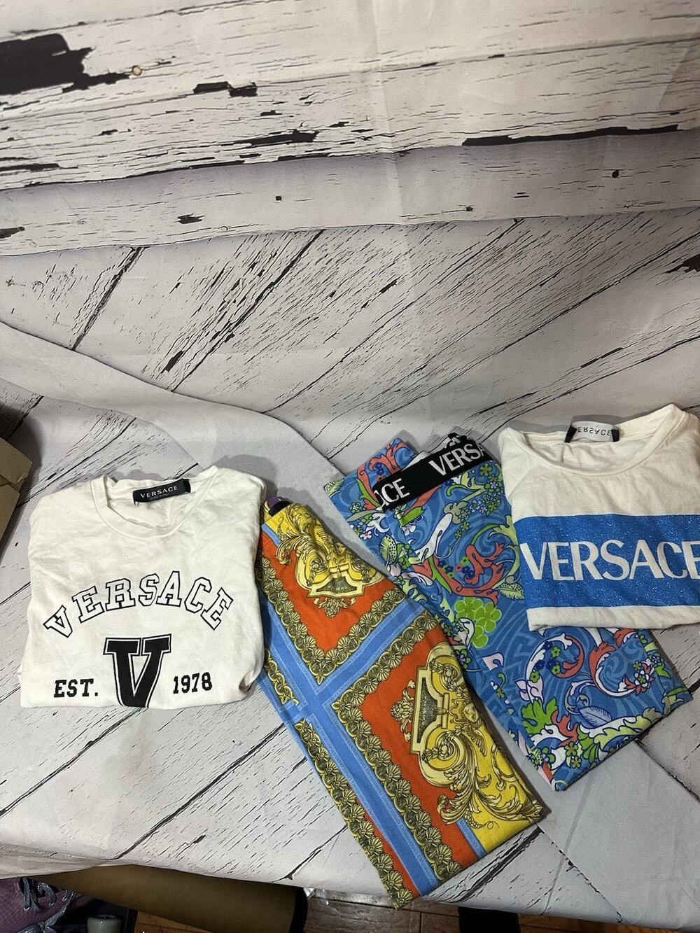 Versace Lot Girls Clothes Size 6A 4 Colorful Pcs To Mix & Match! EUC!!